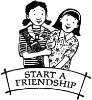 start a friendship logo